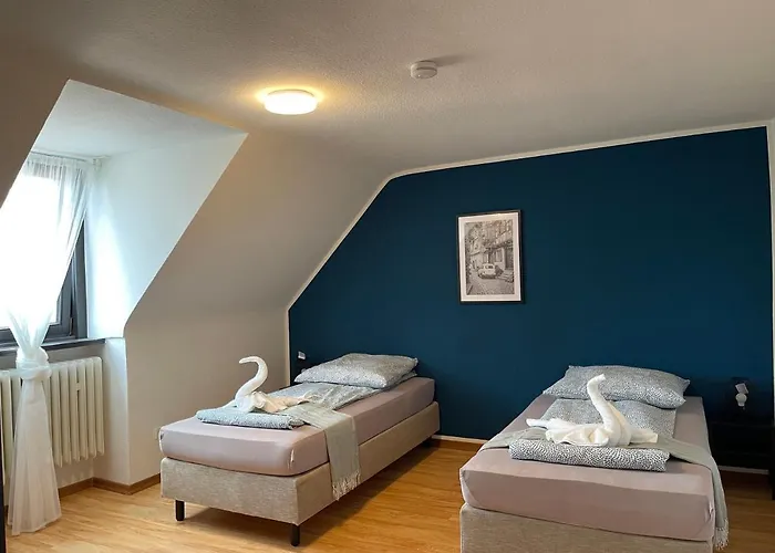 Comfortable Shared With Private In Апартаменты Весселинг